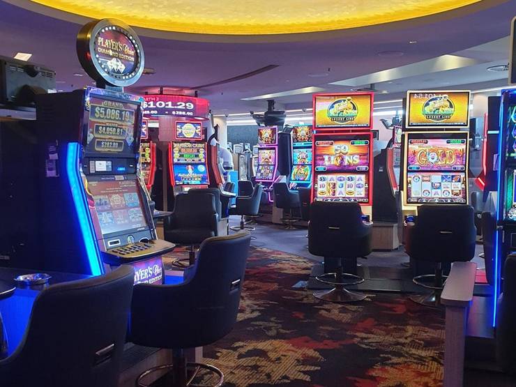 The club has more than 600 pokies, one of the most in the state. Picture: news.com.au