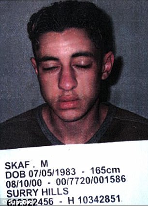 Mohammed Skaf (above) was just 17 when he joined his brother Bilal, then 18 in a gang of youths who raped and humiliated young Sydney women, earning him