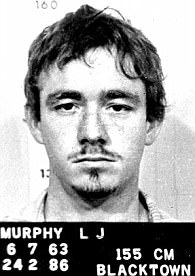 Leslie Murphy, the youngest Murphy brother among the infamous Anita Cobby killers, spends his time in the prison yard doing nothing