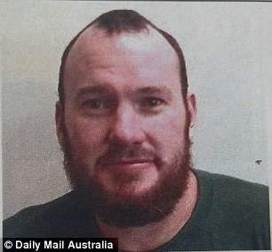 Former jackeroo turned murderer, Guy Staines (pictured) converted to Islam in prison under Bassam Hamzy's tutition and ha d arelationship with a psychologist and was said to be planning an escape, so was slotted into Supermax