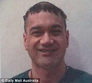 Malcolm Baker's antics were so antics infuriating to Supermax's most violent inmate Martin Toki (above, right) he thrashed him severely and Baker was rushed to a Sydney hospital
