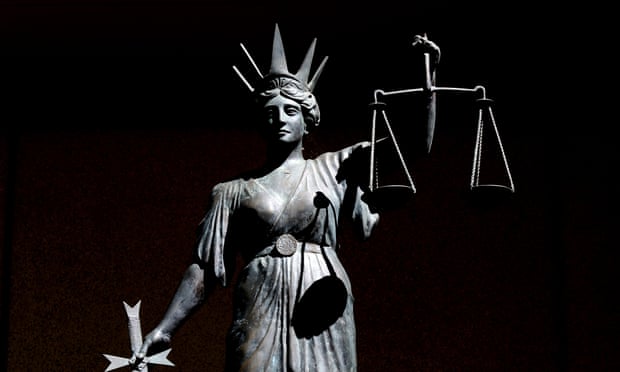 Stock picture of a statue of Lady Justice