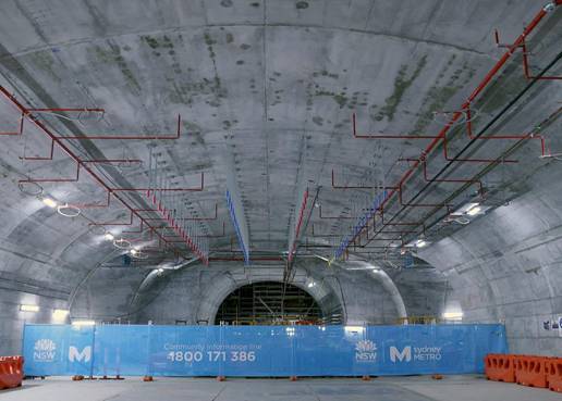The dig for Sydneys new Metro at Martin Place station. Station costs have risen by almost half a billion dollars. Picture: NCA NewsWire / Dylan Coker